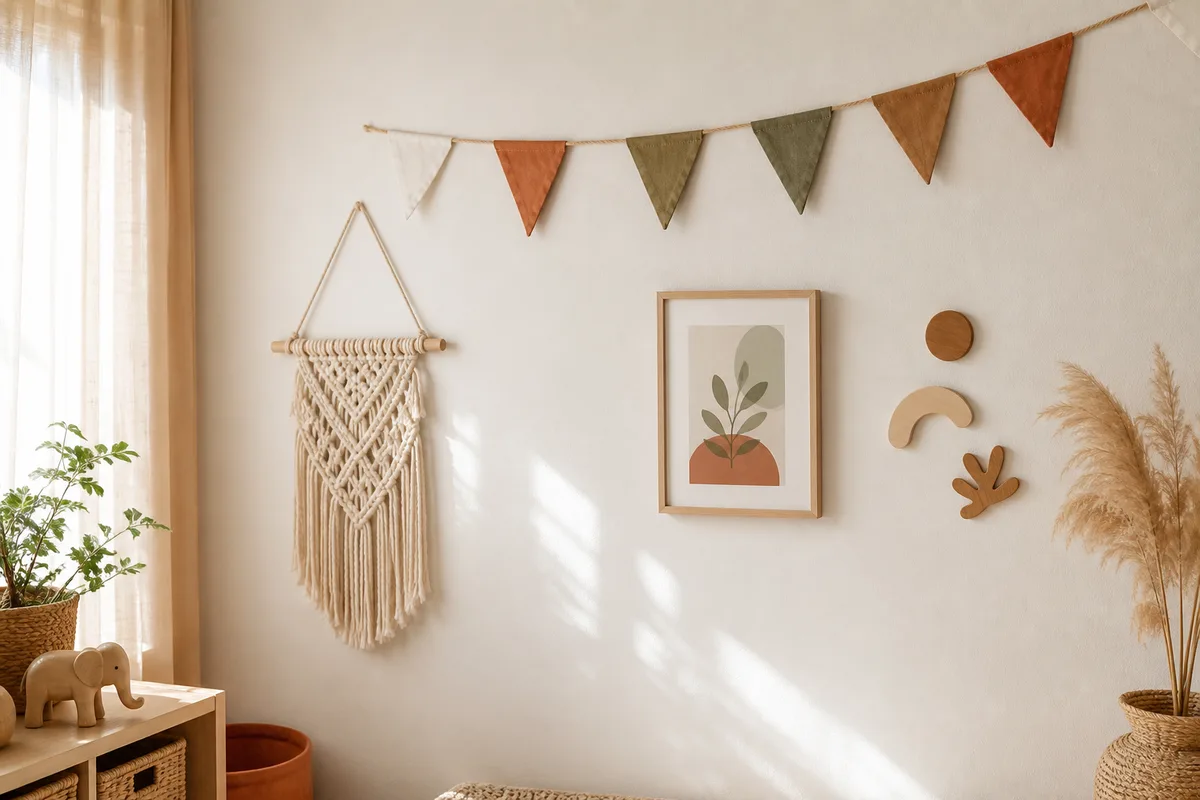 Décoration murale chambre bébé : idées sûres, fait main